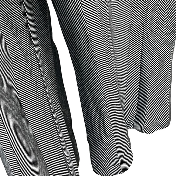 Anthropologie Cartonnier Oxford Jumpsuit Black Gray V Neck Size Small New - Picture 7 of 14